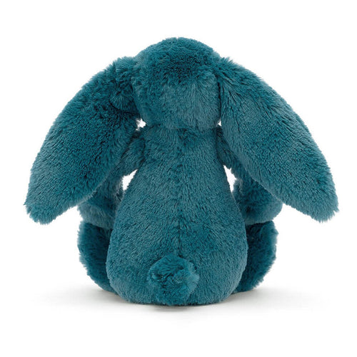 Bashful Rabbit Plysch - H 31 cm - Mineralblå