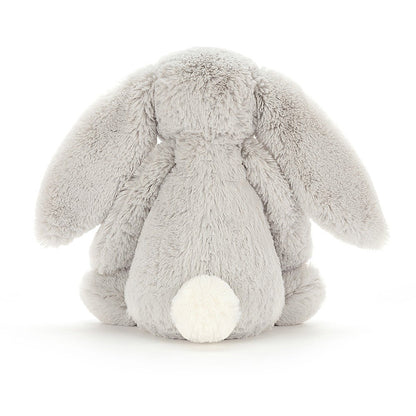 Peluche Lapin Bashful - H 31 cm - Argent