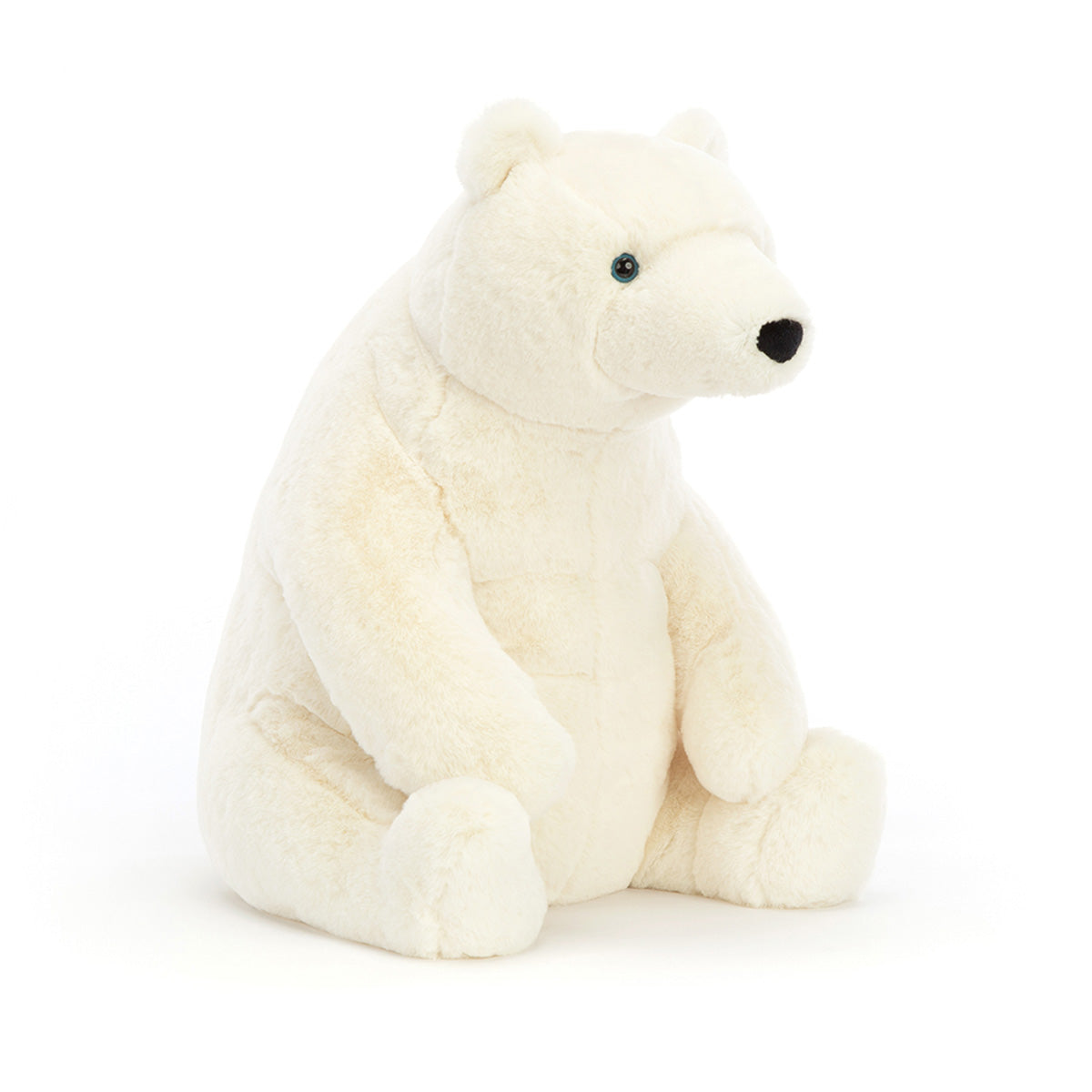 Peluche Elwin Ours Polaire - H 21 cm