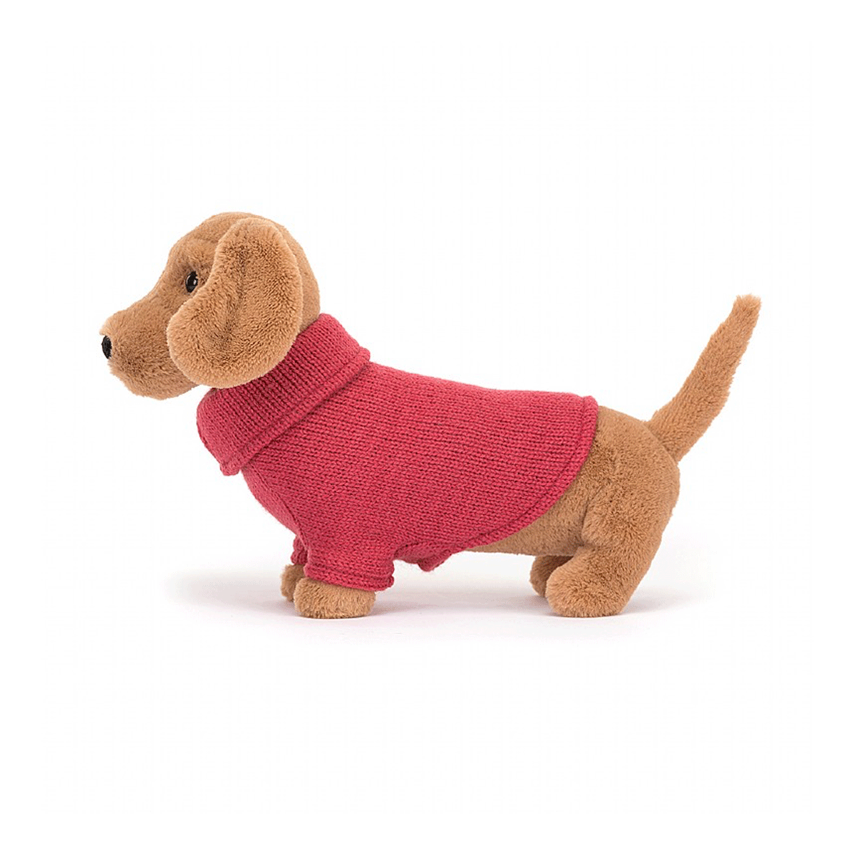 Peluche Sweater Teckel Rose